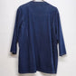 Suzanne Somers Collection Blue Jean Jacket Size 1X Embroidered Floral Rhinestone