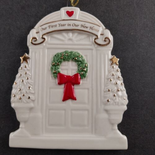 Lexon First Year in First House 4" Porcelain Ornament Boxed New Undated