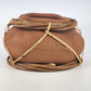 Orange Clay Pot Jug Pottery Vessel Folk Art Native American Style Terracotta Vtg