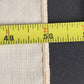 Solid Plain Beige Linen Tablecloth Table Cover Overlock hem Rectangle 50" x 68"