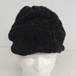 Black Knit Beanie Winter Hat One Size Unisex 100% Acrylic Watch Cap Minimalist
