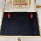 Wood Cigar Box Purse Arturo Fuente Dominican Republic Rothschilds Rope Handle