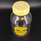 Sun Tea Glass Jar Pitcher 3 Liter Yellow Lid Pour Spout Carlton Glass USA Vtg