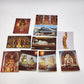 Lot of Vtg Asian Postcards Photo Cards Raised Card E 1960s Paper Ephemera Travel