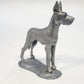 Ricker Bartlett Great Dane Pewter Figurine 3.75" Handcrafted USA 1975 Vintage