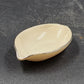 Lenox Olympia Vanity Trinket Dish Cream Oval Platinum Hand Trimmed 4" USA Vtg