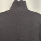 Merona Turtleneck Sweater Women's XL Soft Knit Brown Merino 100% Cotton Cambodia