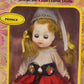 New Bright France Doll Shadow Box Display Figurines Bookcase 1992 NOS Vintage