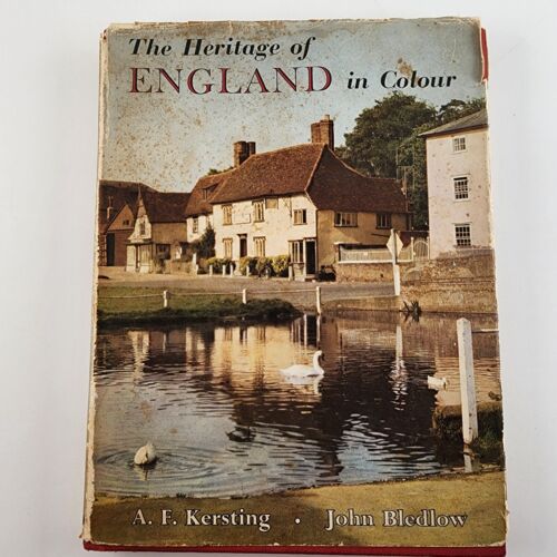 1956 The Heritage of England In Colour Book HC Cambridge Sussex London Middlesex