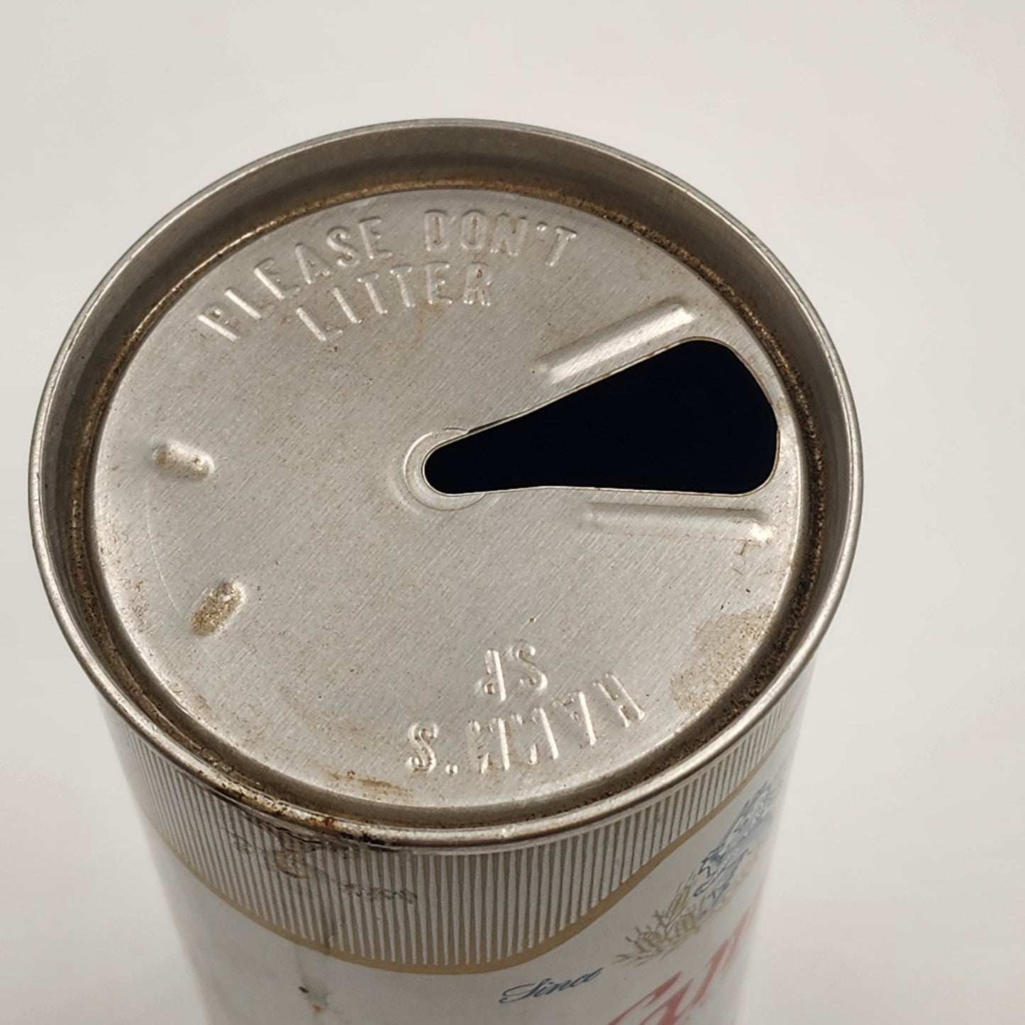 Hamm's Empty Aluminum Edge Pull Top Tin Beer Can 16oz Theodore Brewing Co 1970's