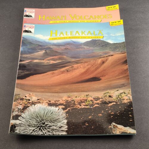 Set of The Story Behind the Scenery Books Hawai'i Volcanoes And Halekala Vintage
