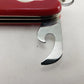 Red Multi-Blade Pocket Knife 5-in-1 Tool Stainless Steel 3¾"Base 2¼" Blade China