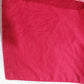 Holiday Decor Red Table Runner 14x72 Stamped Pattern Lined Sewn Edge Rectangular