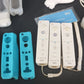 Nintendo Wii Remote Controller Bundle 3 Nunchuk Dock 4 Silicone Vintage Gaming