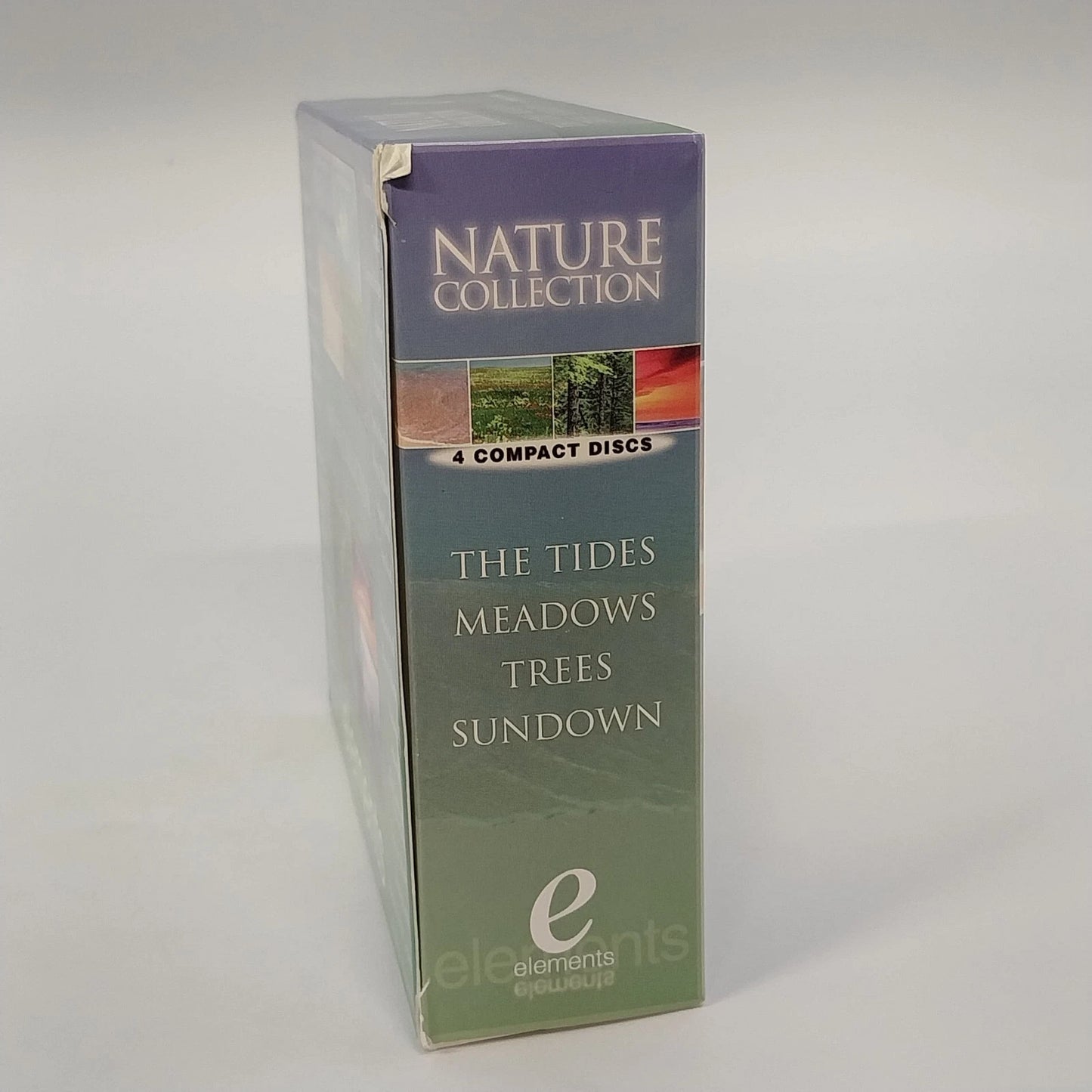 Elements Nature Collection 4 CD Set The Tides Meadows Trees Sundown Sealed 1999