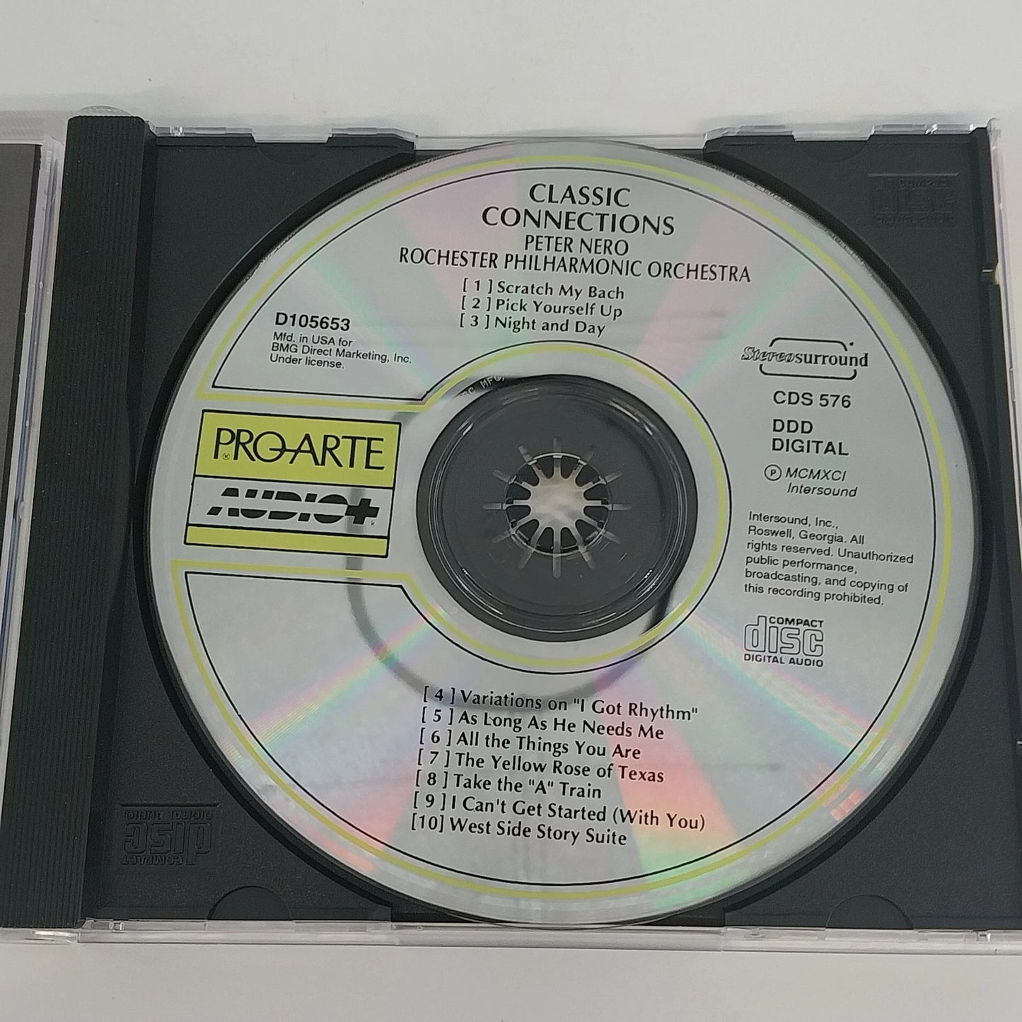 Peter Nero Classic Connections CD 1991 Rochester Philharmonic Orchestra USA Jazz