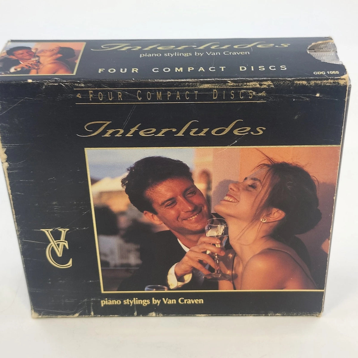 Van Craven Interludes Piano Stylings 4 CD Box Set Love Story Broadway Ballad Vtg