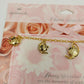 Hallmark Gold Tone Teapots Charm Dangle Bracelet 7" Toggle Closure