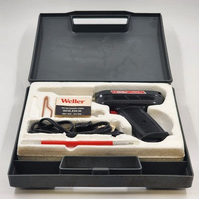 Weller 8200 N Soldering Iron Gun Dual Heat 100/140 Watt Original Case Works