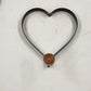 6 Pancake Egg Ring Molds Cookie Cutters Star Heart Round Flower Wood Handles