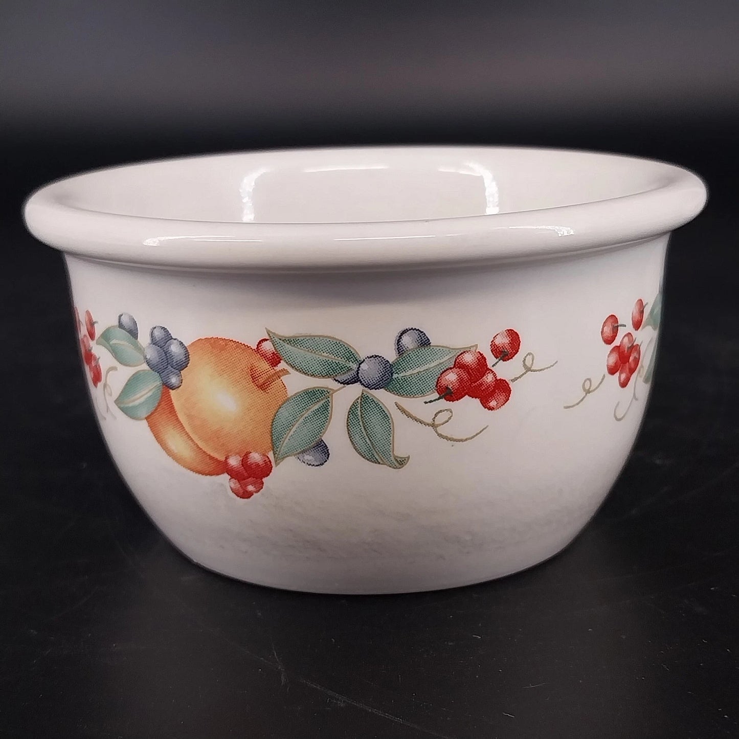 2 Corning Corelle Coordinates Abundance 7 oz Ramekin Bowls Dessert Custard Cups