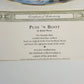 Franklin Mint Puss 'N Boot Bryan Moon Fine Porcelain Plate Limited Edition COA