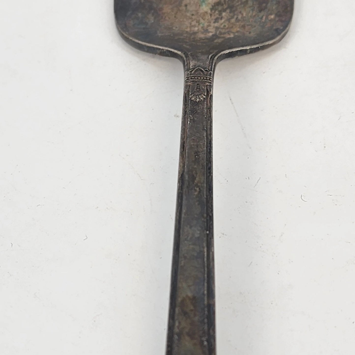 1847 Roger Bros First Love International Silverplate Cold Meat Serving Fork 1937