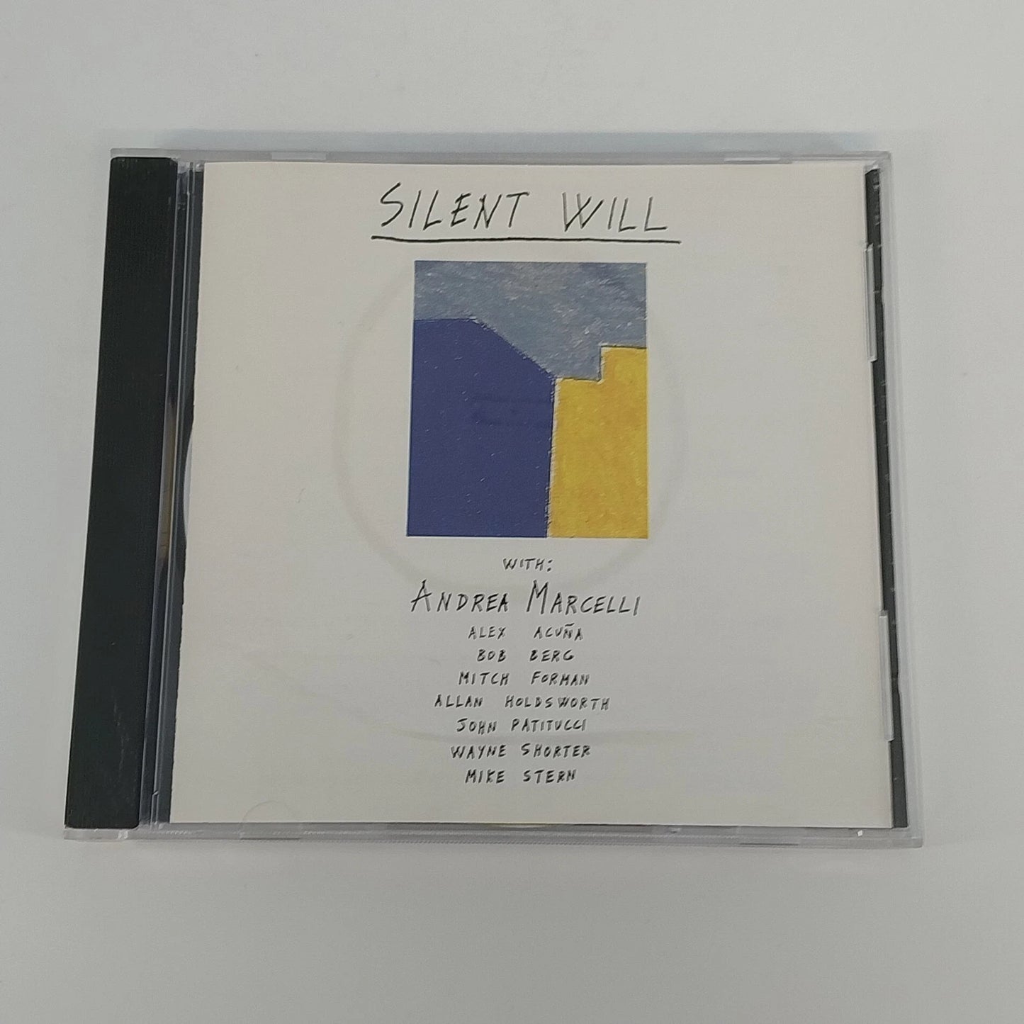 Andrea Marcelli Silent Will CD 1990 Jazz Fusion Contemporary Instrumental Album