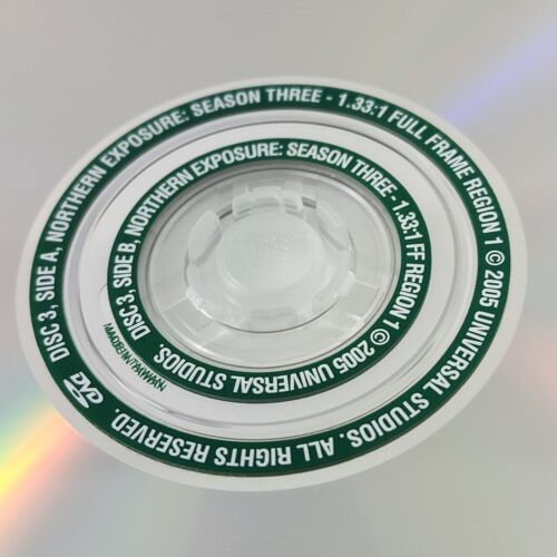 Northern Exposure The Complete Third Season 2005 3 Double Sided DVD Disc Set