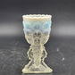 Beads & Bark Novelty Vase by Northwood White Opalescent Goblet 1903 Antique