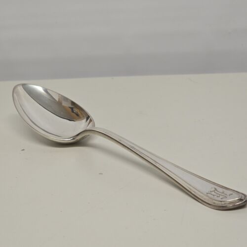 6 Gorham Elmwood EP Pat 1915 Roslyn Pattern Serve Tablespoon Silverplate Antique