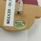 CMI Henton Brooch Christmas Brown Bear Face Head with Red Stocking Cap Pin China