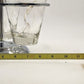 Kromex Condiment Carousel Caddy 3 Glass Ramekins & Spoons Rotating Chrome 11"h