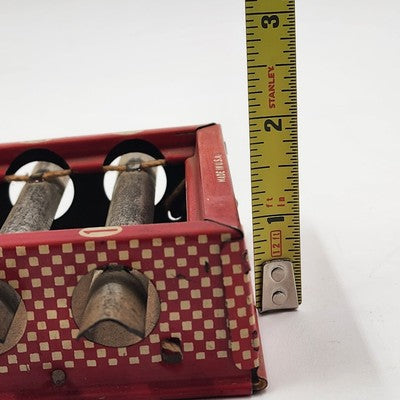American Bar-Zim Metal Xylophone Zil-O-Phone w 2 Sticks Bell Tone Toy Vtg 1941