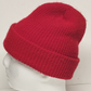 Red Acrylic Watch Beanie Knit Hat Stocking Cap One Size Fits Most Unisex