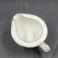 Noritake Crest 8 oz Creamer Lily of the Valley 5421 Platinum Trim Vtg Fine China