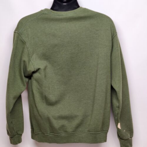 Fruit of the Loom Long Sleeve Green Crewneck Sweatshirt Men's Size Large