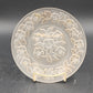 Sovereign House Frosted Luncheon Plate Apple Blossom SVG1 8.375” Vintage Glass