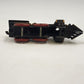 Locomotive Black Train 7.5"x3" Steam Engine 50 Red Wheels Cast Iron Collectible