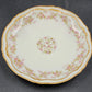 2 Limoges Coupe Salad Plates 7" Schleiger 844 Pink Rose Theodore Haviland France
