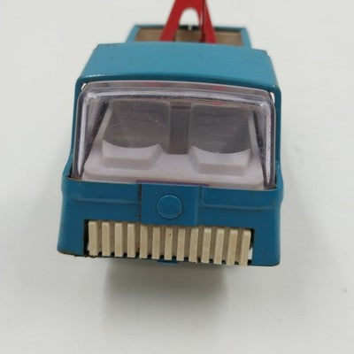 Tonka Mini Tow Service Truck 7" Wrecker Blue Pressed Steel Metal 1970s