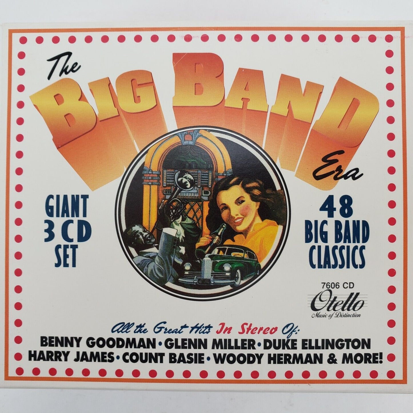 The Big Band Era 48 Classics 3CD Set Goodman Miller Ellington Basie Herman James