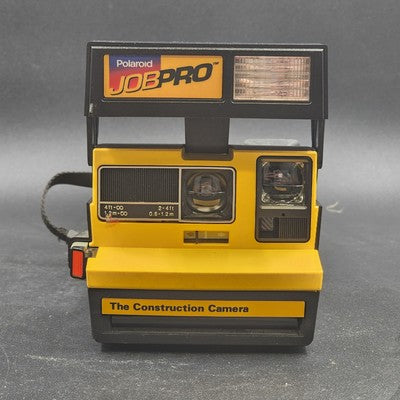 Polaroid JOB PRO The Construction Camera 600+ Instant Film Photography Vintage