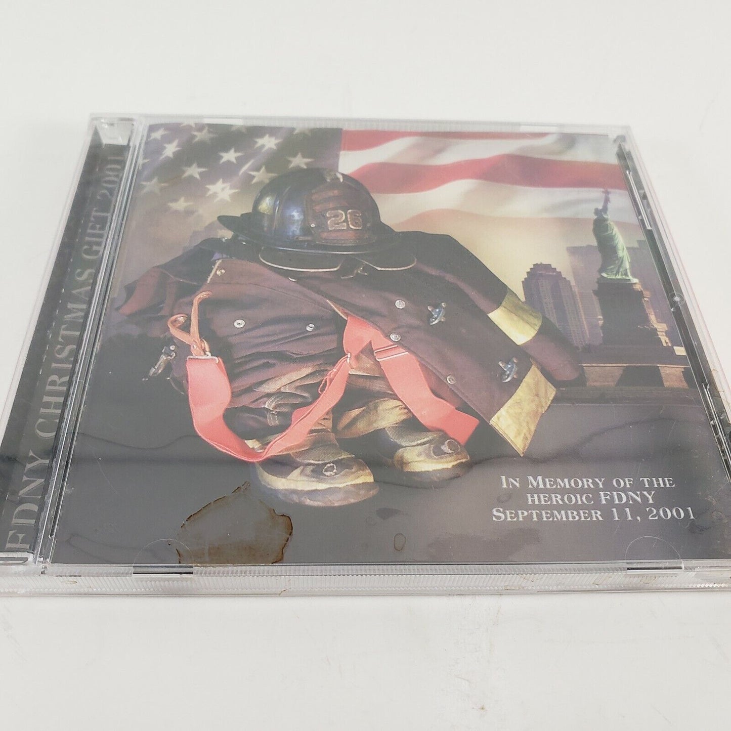 FDNY Christmas Gift 2001 CD Holiday Music In Memory of the Heroic FDNY Sealed
