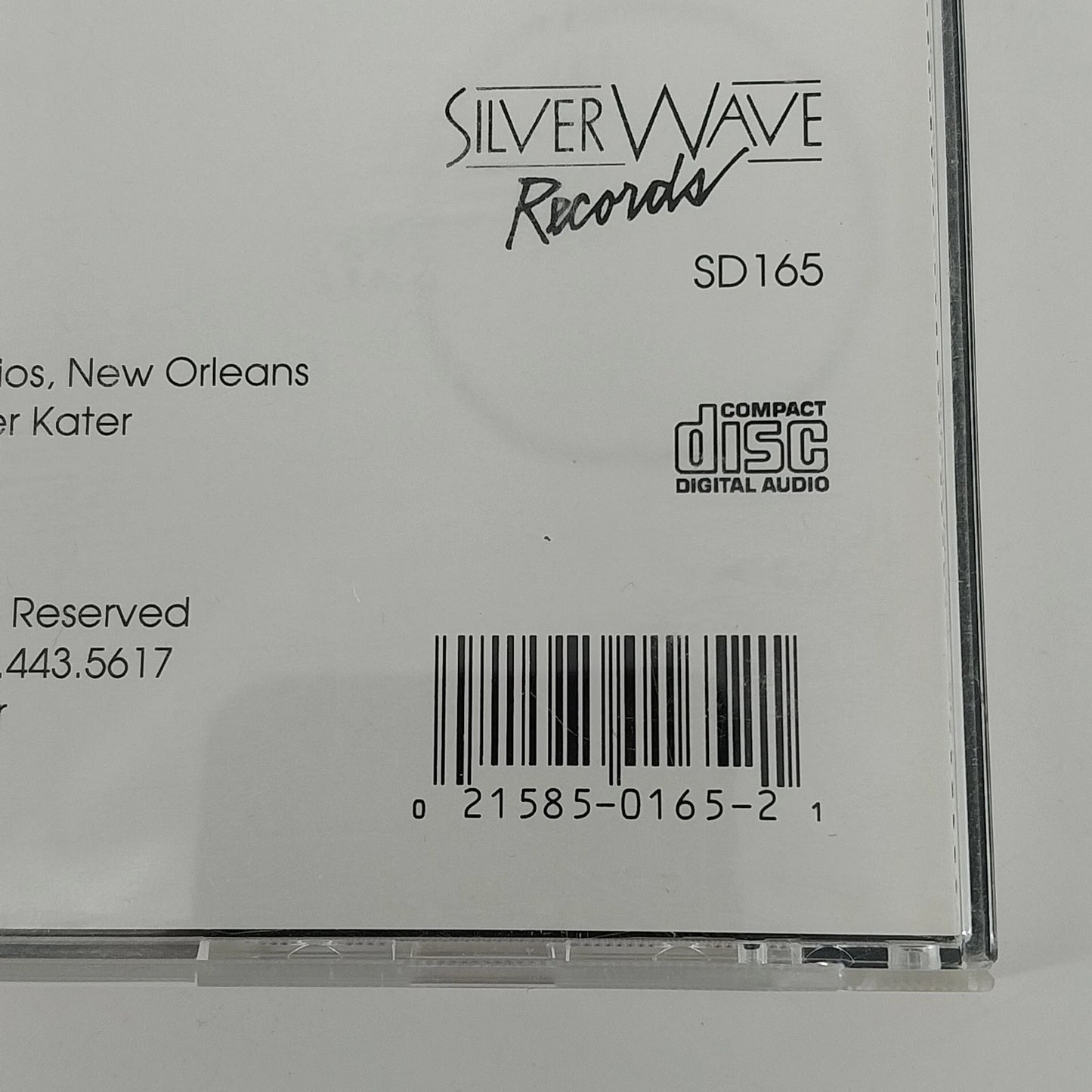 Peter Kater Anthem CD 1994 Solo Piano Silver Wave Records New Age Instrumental