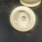 Floral Lusterware Creamer & Covered Sugar Bowl Set Gold Trim Handle Japan