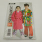 Butterick See & Sew B4635 Vtg Sewing Pattern 2005 Uncut Kids Robes Belts Pants