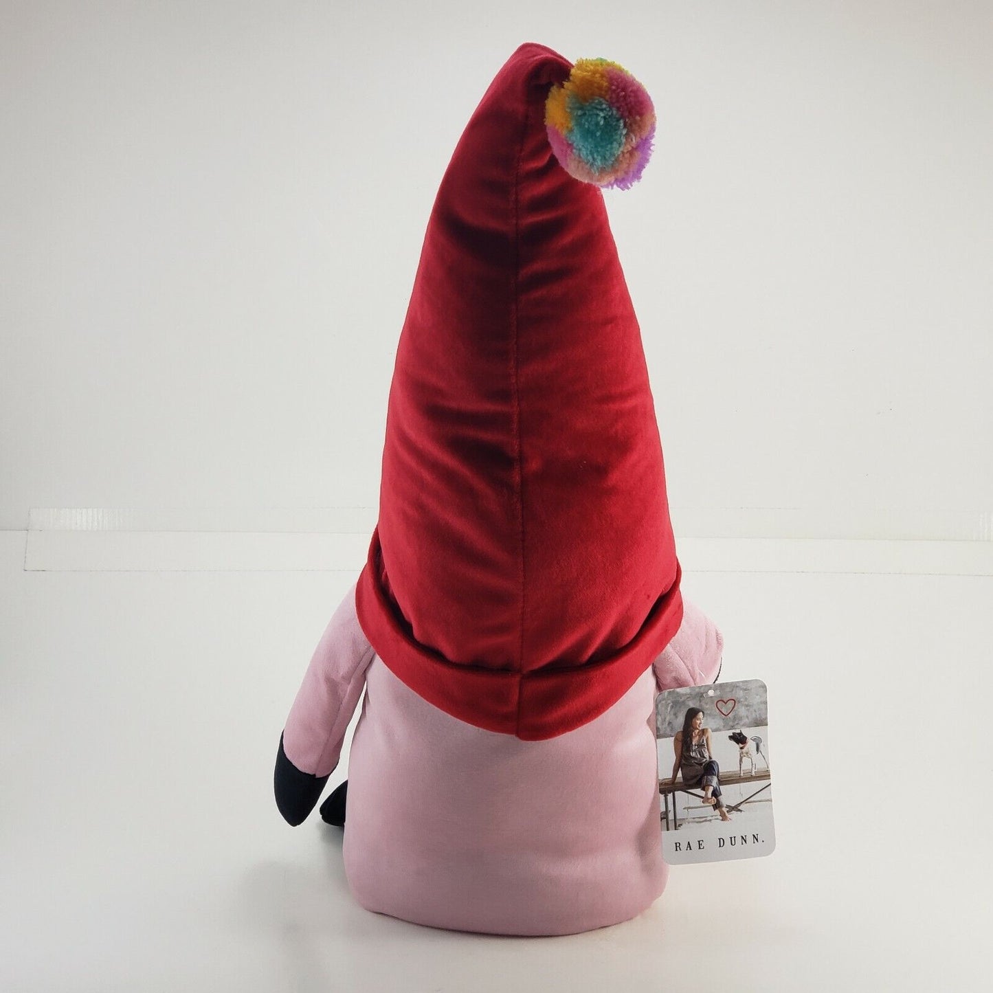 Rae Dunn Valentine Gnome Be Kind Love Pink Red Hat 21 Inch
