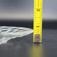 Vintage Jeannette Cube Pattern Bread Plate Clear Depression Glass 6 Inch