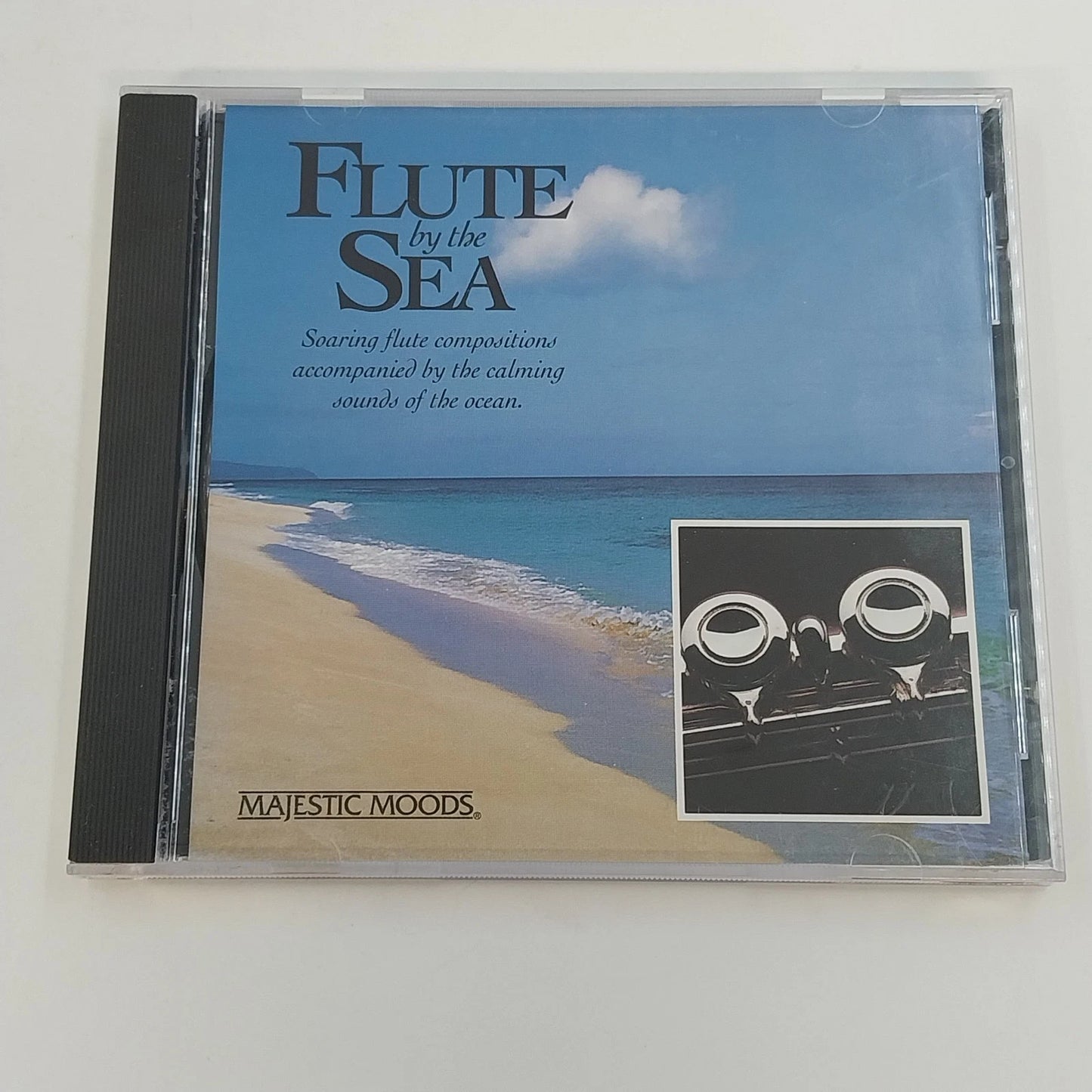 Majestic Moods By the Sea Harp Piano Guitar Flute 4 CD Lot Ocean Sounds